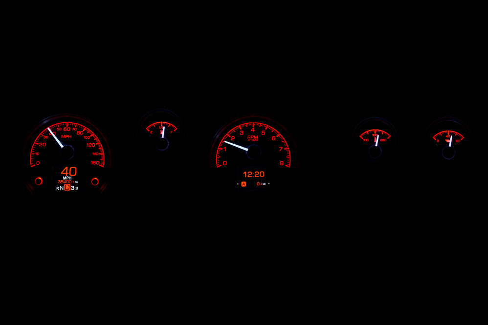 1970- 81 Pontiac Firebird HDX Gauge Instruments