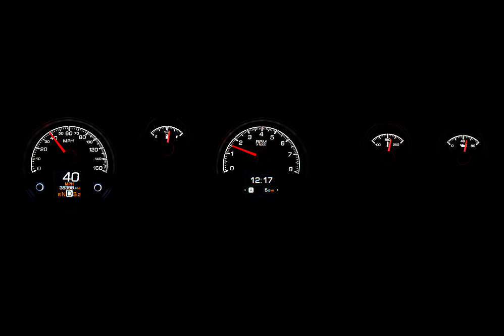 1970- 81 Pontiac Firebird HDX Gauge Instruments