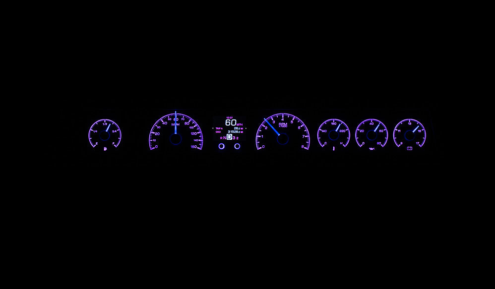 1971- 76 Chevy Caprice / Impala HDX Gauge Instruments