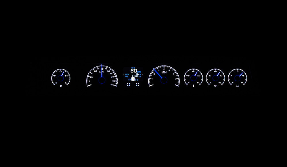 1971- 76 Chevy Caprice / Impala HDX Gauge Instruments