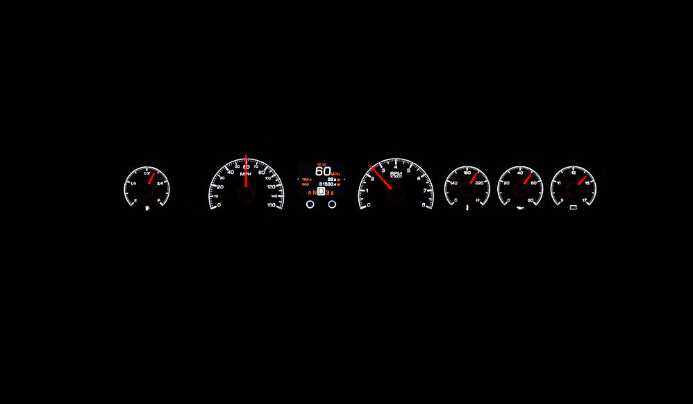 1971- 76 Chevy Caprice / Impala HDX Gauge Instruments
