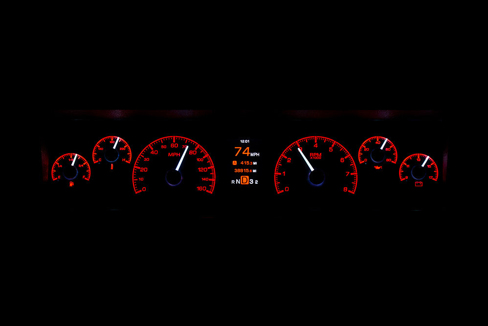 1977- 90 Chevy Caprice / Impala HDX Gauge Instruments