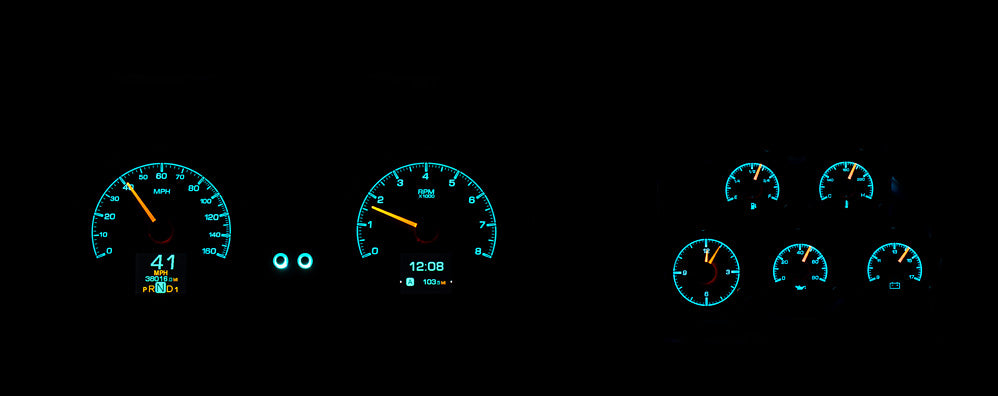 1978- 82 Chevy Corvette HDX Gauge Instruments