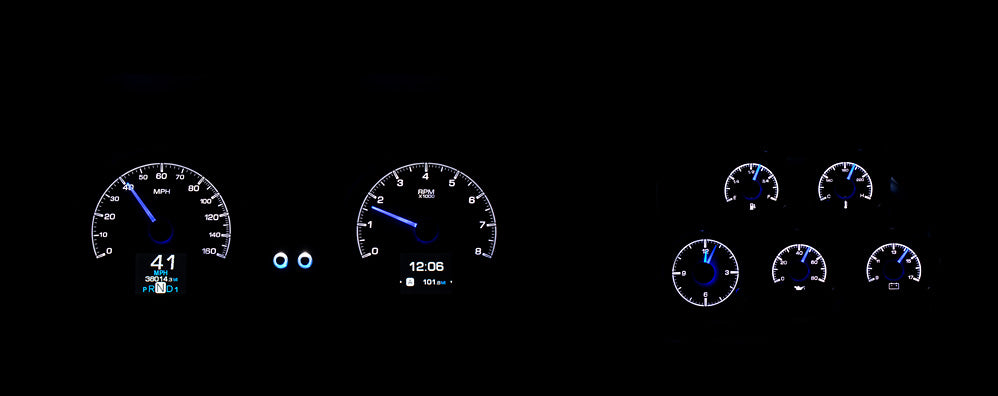 1978- 82 Chevy Corvette HDX Gauge Instruments