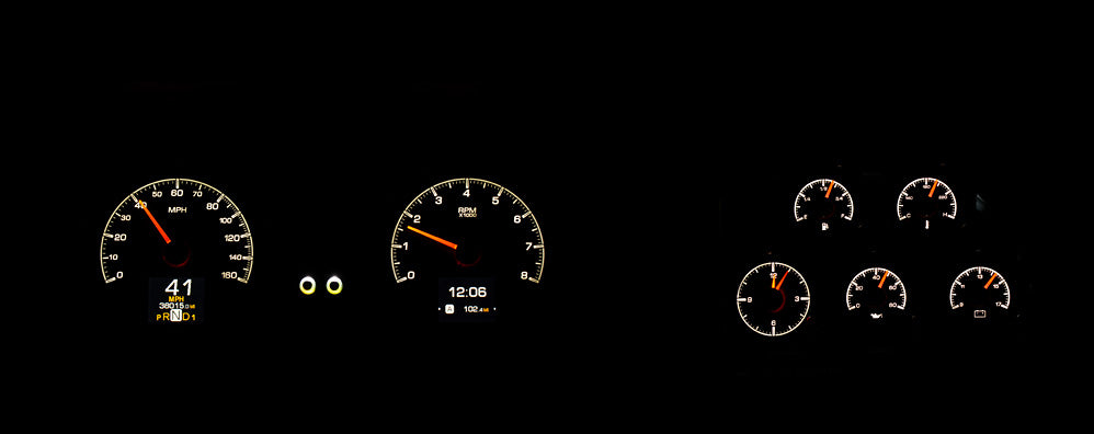 1978- 82 Chevy Corvette HDX Gauge Instruments