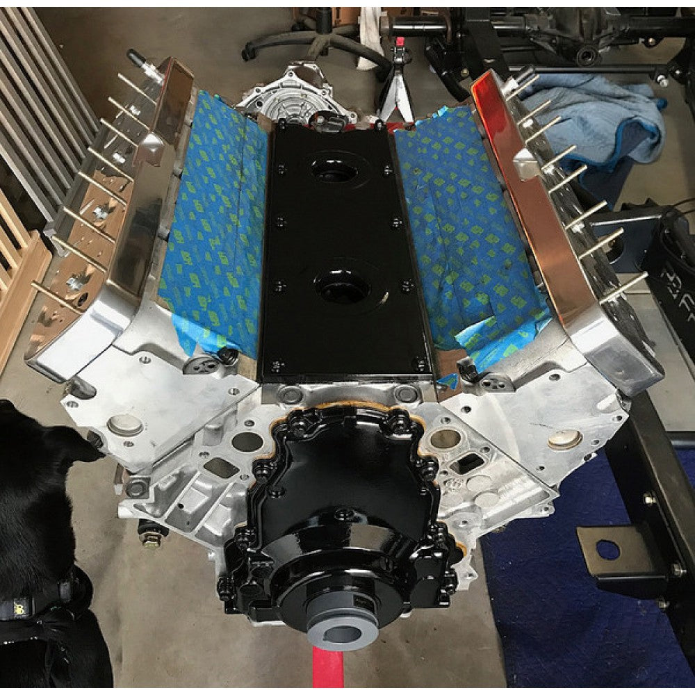 LS Valve Cover Adapter Kit - LS to SBC