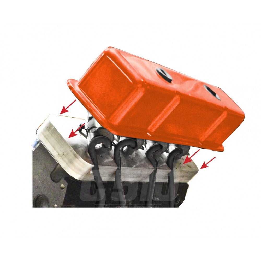 LS Valve Cover Adapter Kit - LS to SBC
