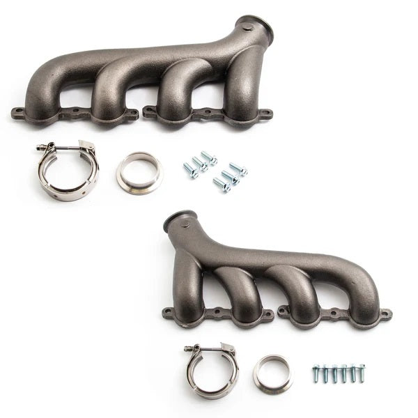 Ls Swap V-band Cast Iron Exhaust Manifolds