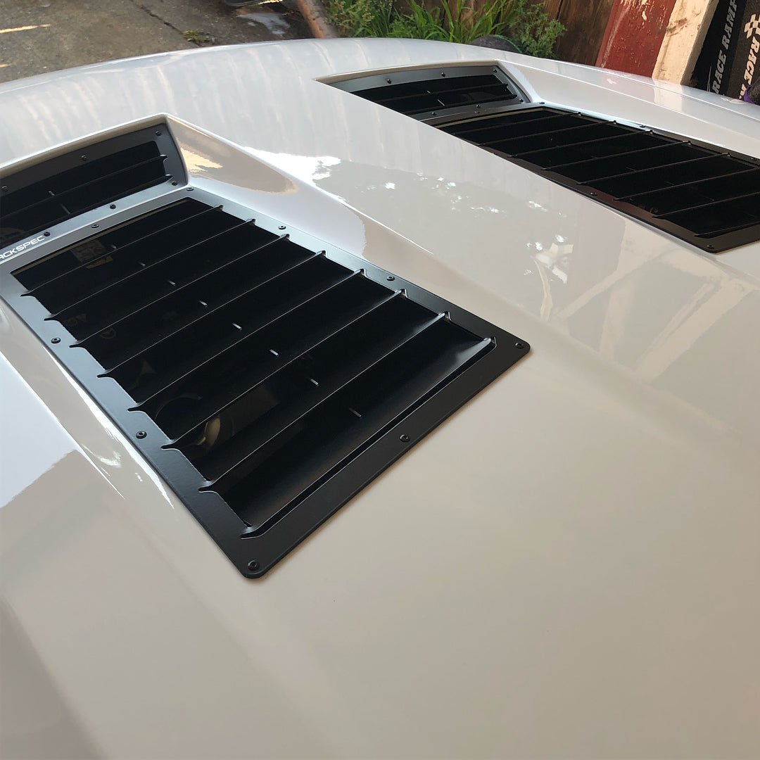 2003-2004 Mustang Cobra Hood Louver Competition Kit