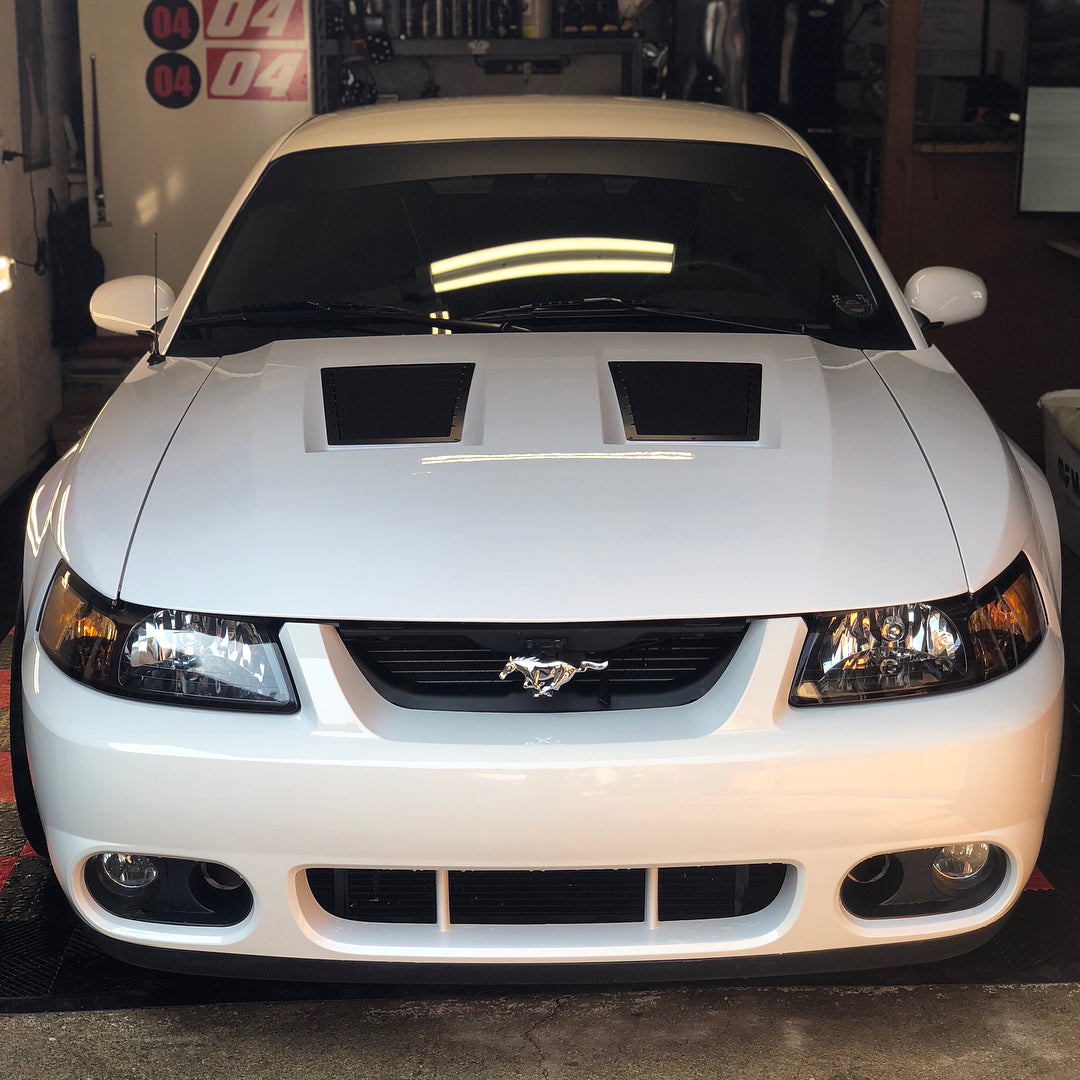 2003-2004 Mustang Cobra Hood Louver Competition Kit