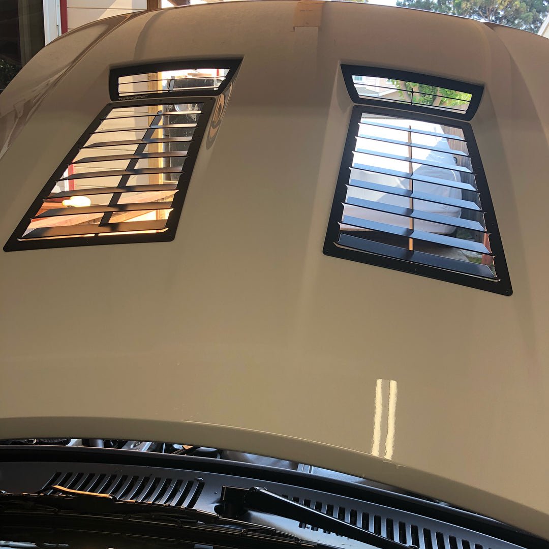 2003-2004 Mustang Cobra Hood Louver Competition Kit