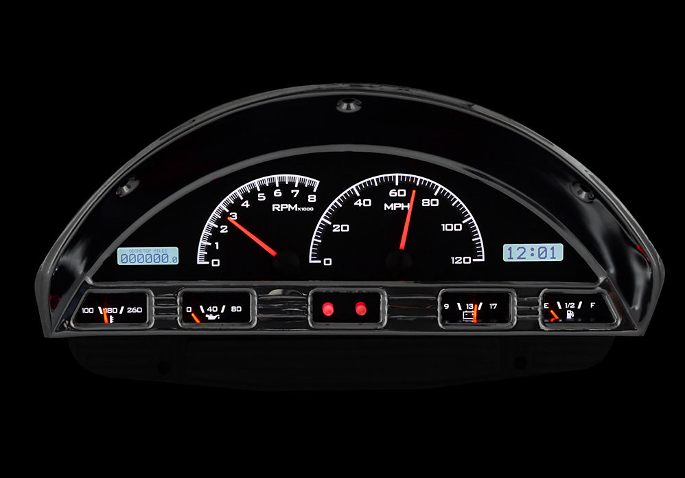 1956 Ford Pickup VHX Gauge Instruments - Dakota Digital VHX-56F-PU