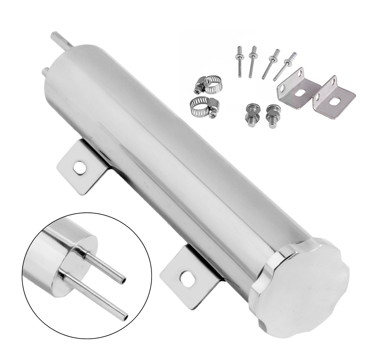 Overflow Tank 2x10in - Polished