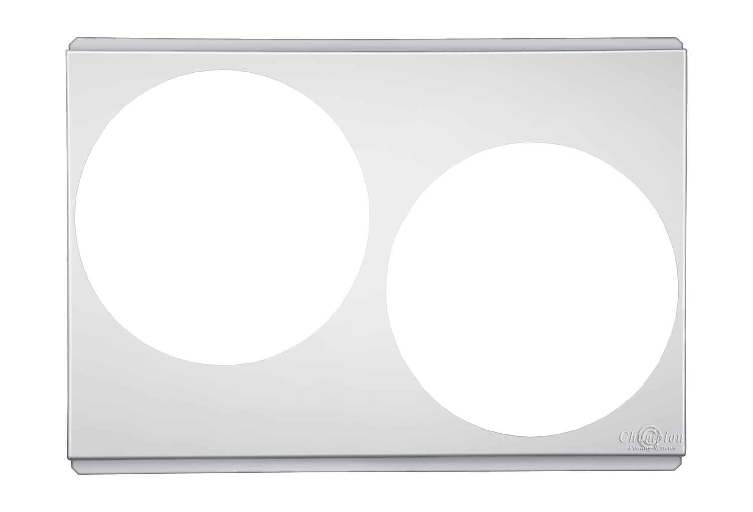 Aluminum Fan Shroud for 14" Electric Fans - 28" Wide x 19.5" Tall