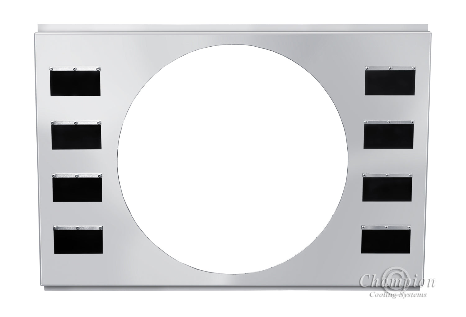 Aluminum Fan Shroud for 16" Electric Fan - 26.25" Wide x 18" Tall