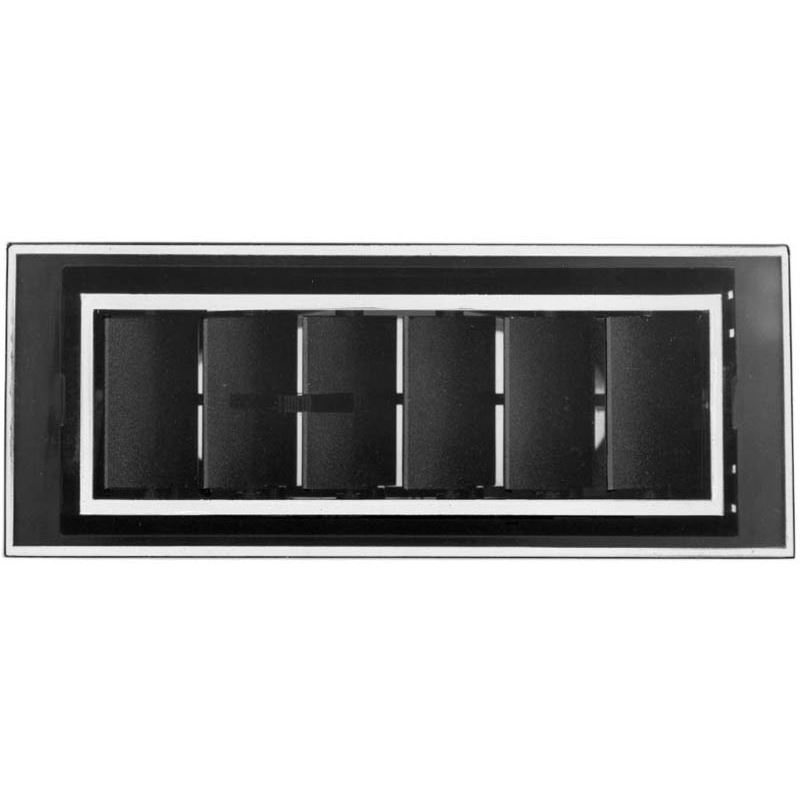 Rectangle AC Vent Large In-Dash -2.5"