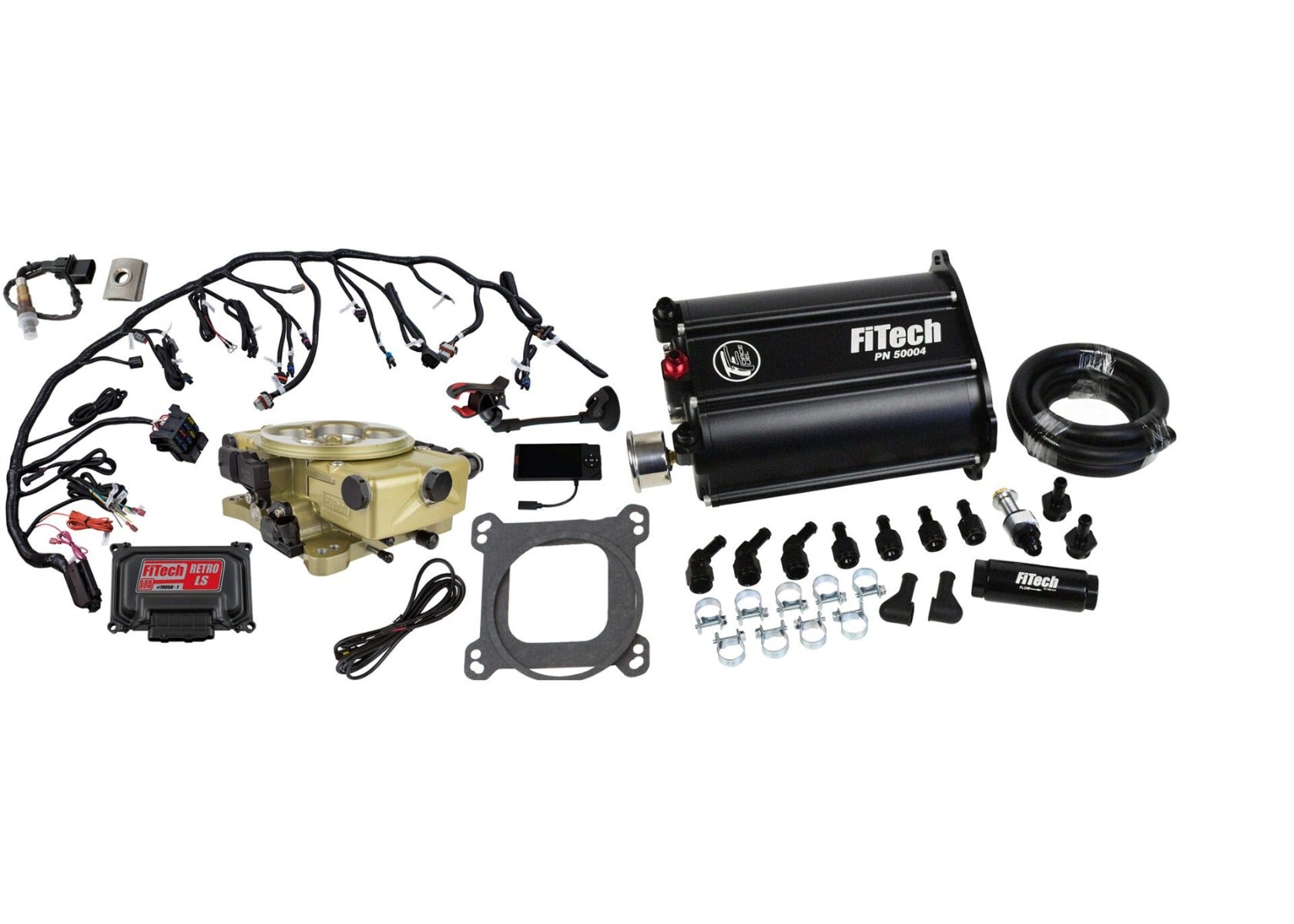 Retro LS 650 HP Classic EFI System With Force Fuel Delivery Master Kit