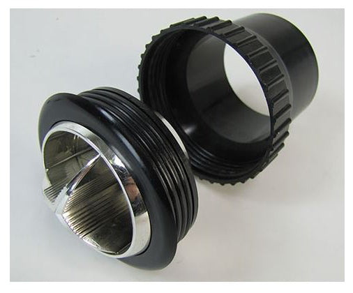 Round AC Vent Tri-Vane Round In-Dash Louver - 2.5"