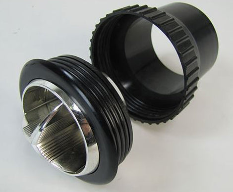Round AC Vent Tri-Vane Round In-Dash Louver