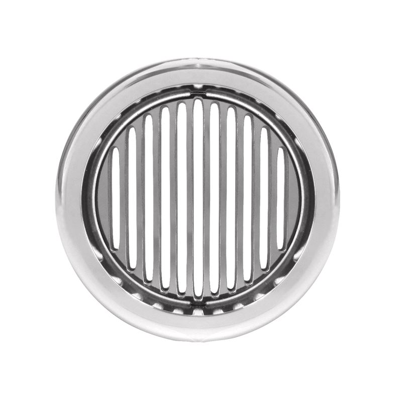 Round Billet AC Vent Louver In-Dash -  2-3/4" Diameter