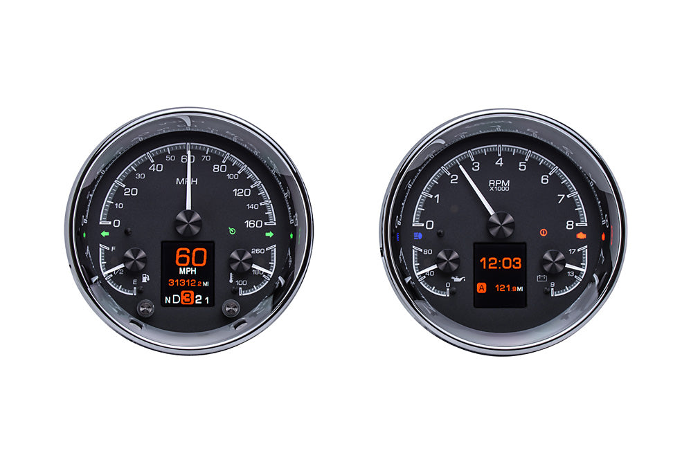 Universal Dual 5.4" Round HDX Gauge Instruments