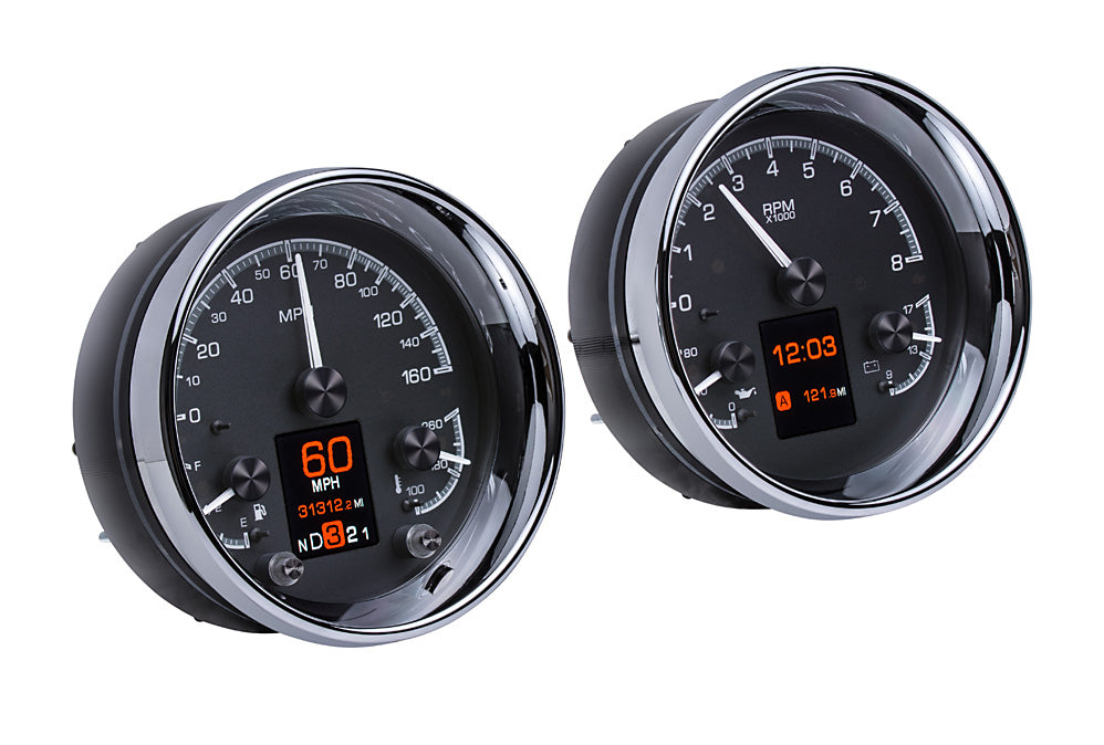 Universal Dual 5.4" Round HDX Gauge Instruments