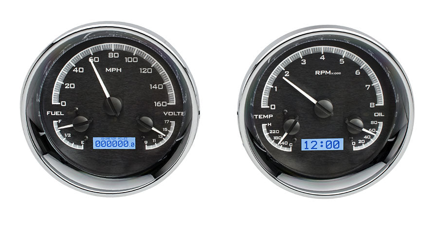 Universal Dual 5.4" Round VHX Gauge Instruments