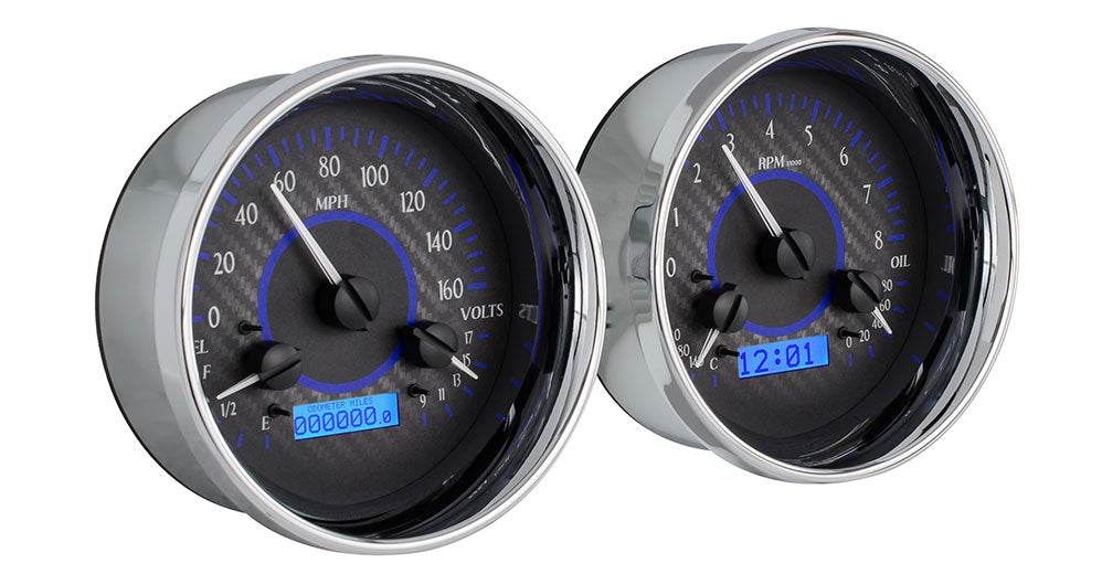 Universal Dual 5.4" Round VHX Gauge Instruments