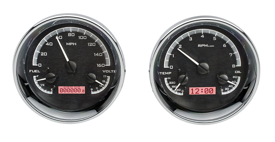 Universal Dual 5.4" Round VHX Gauge Instruments