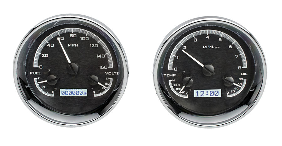 Universal Dual 5.4" Round VHX Gauge Instruments