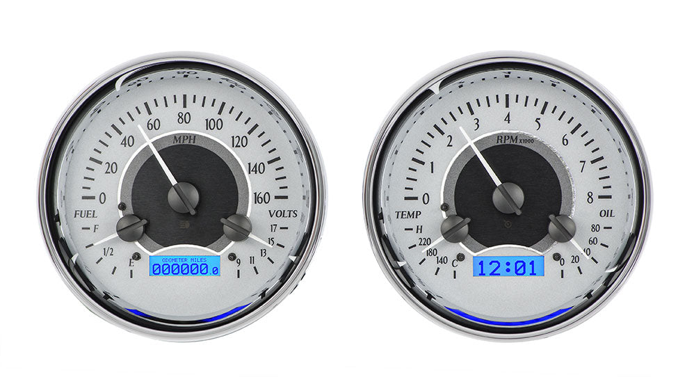 Universal Dual 5.4" Round VHX Gauge Instruments