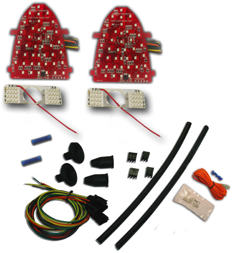 Sequential LED Tail Light Panels - 1955 Chevy Bel-Air / 210