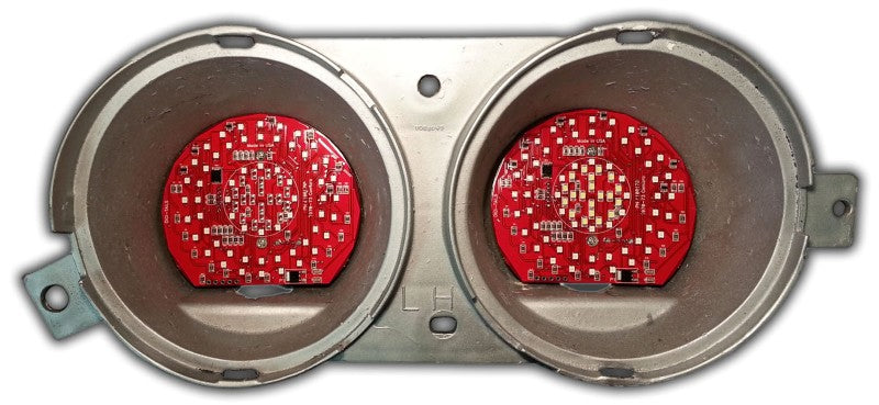 Sequential LED Tail Light 4-Panels - 1970-1973 Camaro