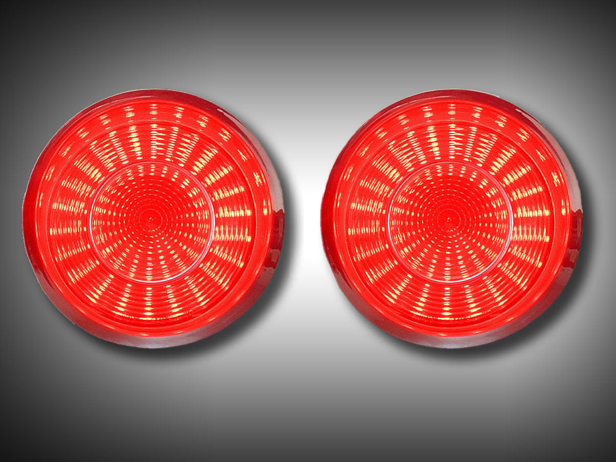 Sequential LED Tail Light 4-Panels - 1970-1973 Camaro