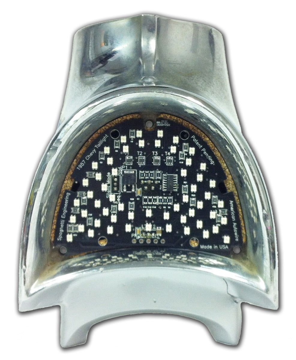 Sequential LED Tail Light Panels - 1957 Chevy Bel-Air / 210