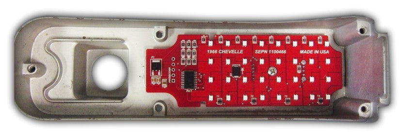 Sequential LED Tail Light Panels - 1966 Chevelle