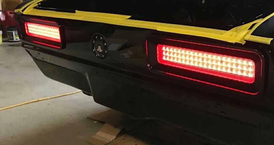Sequential LED Tail Light Panels - 1967-1968 Camaro RS