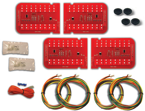 Sequential LED Tail Light Panels - 1967-1968 Pontiac Firebird