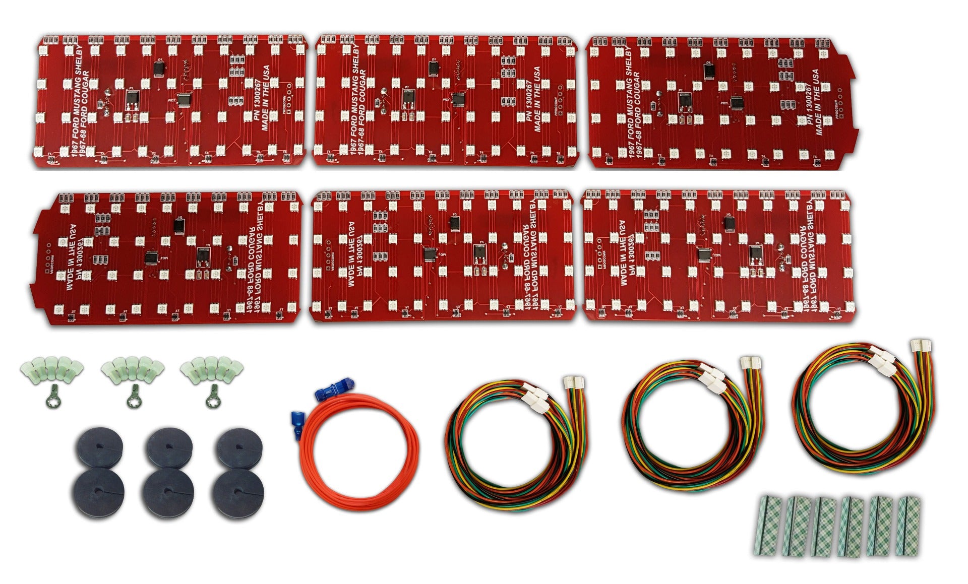 Sequential LED Tail Light Panels - 1967 Ford Mustang Shelby