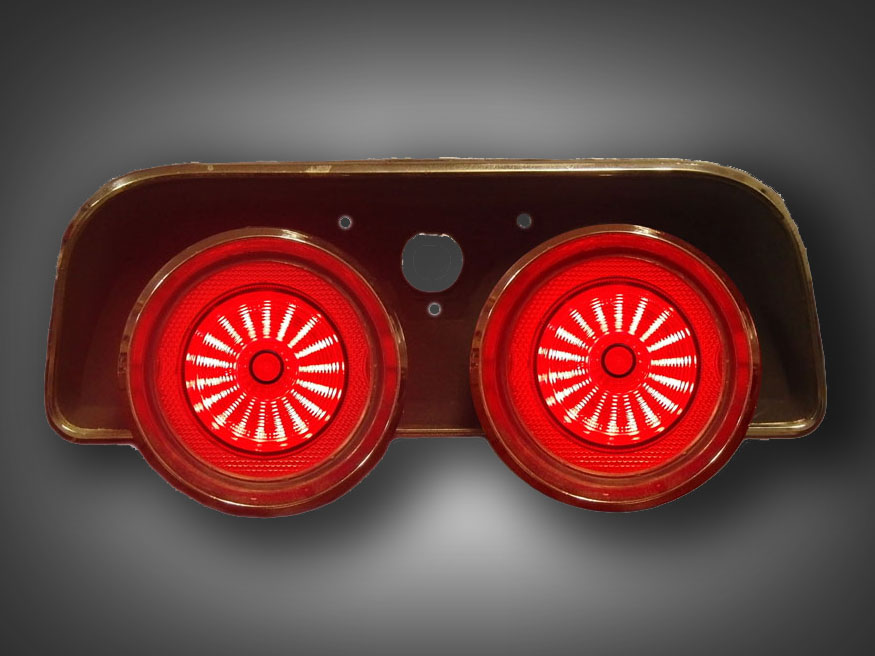 Sequential LED Tail Light Panels - 1968 Dodge Charger