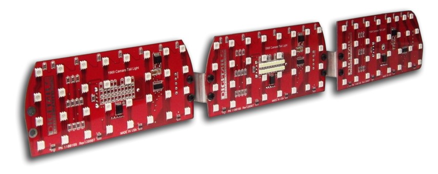 Sequential LED Tail Light Panels - 1969 Camaro RS