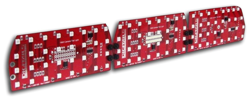 Sequential LED Tail Light Panels - 1969 Camaro RS