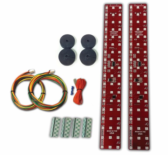 Sequential LED Tail Light Panels - 1969 Dodge Coronet 500