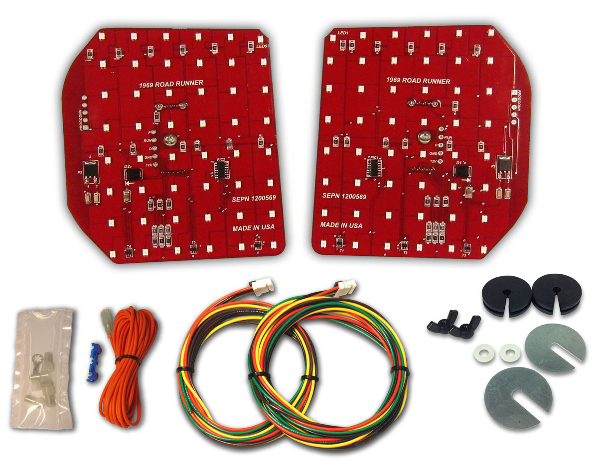 Sequential LED Tail Light Panels - 1969 Plymouth GTX