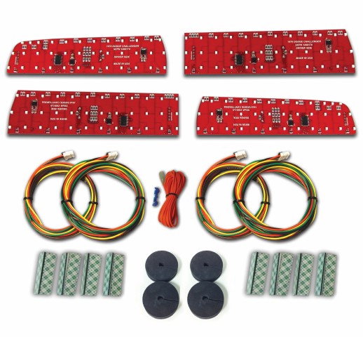 Sequential LED Tail Light Panels - 1970 Dodge Challenger