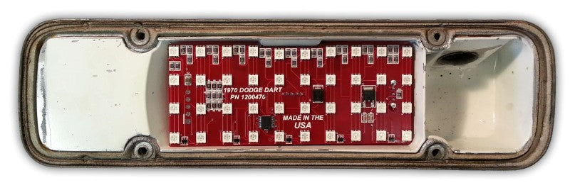 Sequential LED Tail Light Panels - 1970 Dodge Dart