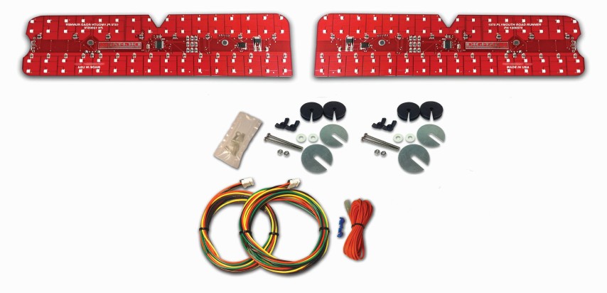 Sequential LED Tail Light Panels - 1970 Plymouth Road Runner