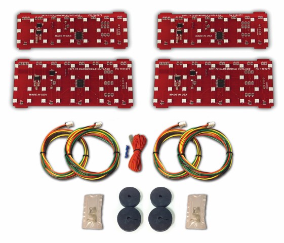 Sequential LED Tail Light Panels - 1971-1972 Cutlass