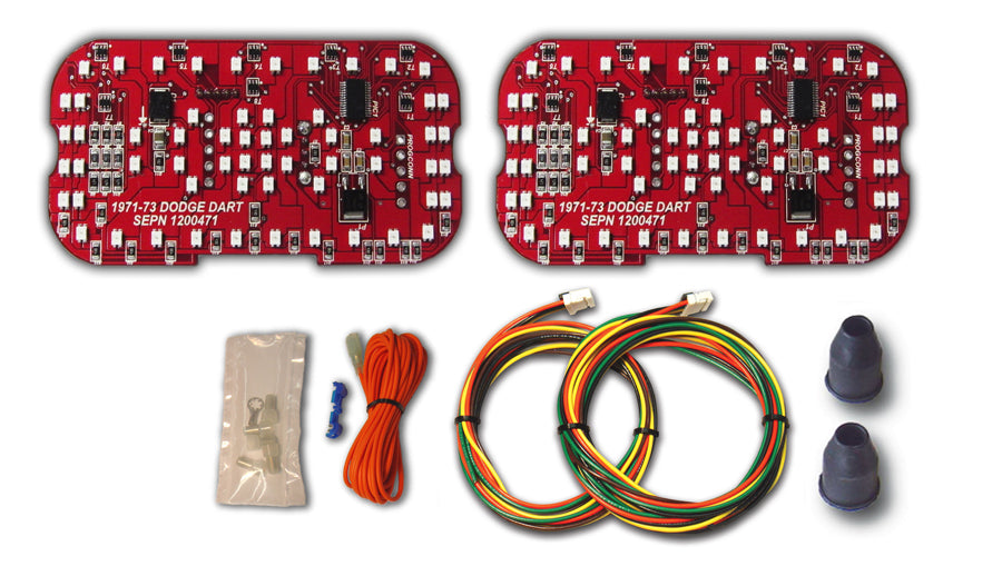 Sequential LED Tail Light Panels - 1971-1973 Dodge Dart