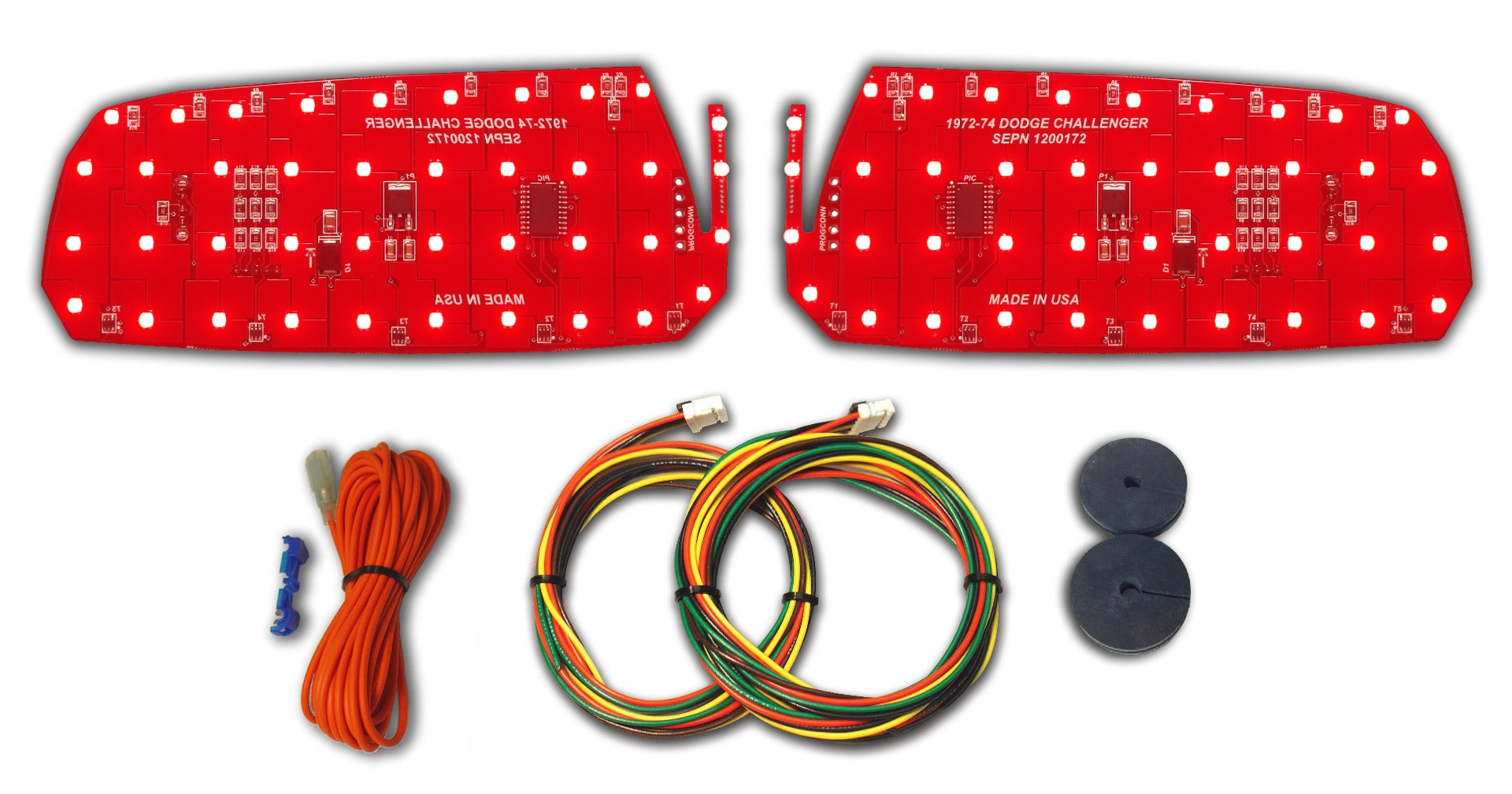 Sequential LED Tail Light Panels - 1972-1974 Dodge Challenger